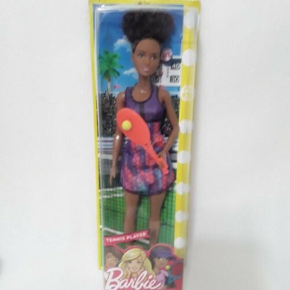 Tennis Barbie Doll Fashion Tennis Player Mattel 2017 - Picture 1 of 1